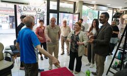 Eşbaşkanlar Bağlar esnafını dinledi