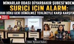 Mimarlar Odası Diyarbakır Şubesi'nden Suriçi İçin Alarm
