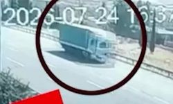 Otoyolda ters yönde giden tırın sürücüsüne ceza kesildi