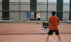 Diyarbakır’da tenis kortlarına yoğun ilgi