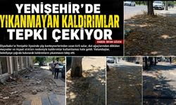 Yenişehir’de Yıkanmayan Kaldırımlar Tepki Çekiyor