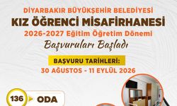 Diyarbakır'da kız öğrenciler için Misafirhane başvuruları başladı