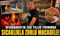 Diyarbakır’ın 208 Yıllık Fırınında Sıcaklıkla Zorlu Mücadele