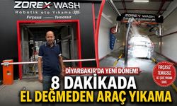 Diyarbakır’da Araç Yıkamada Yeni Dönem: 8 Dakikada Temassız Temizlik