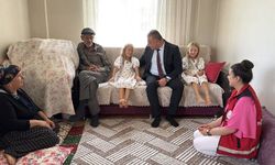 Sosyal medyada ilgi gören Adıyamanlı Doğan ailesine "Aile Yılı" ziyareti