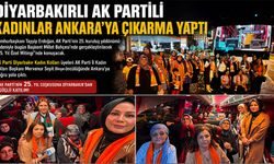 Diyarbakırlı AK Partili Kadınlar Ankara’ya çıkarma yaptı
