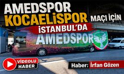 Amedspor Kocaelispor maçı için İstanbul’da