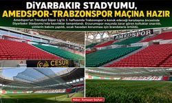 Diyarbakır Stadyumu, Amedspor-Trabzonspor maçına hazır