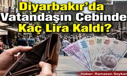 Diyarbakır’da Vatandaşın Cebinde Kaç Lira Kaldı?
