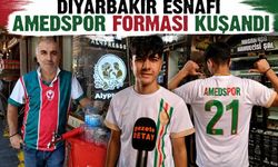 Diyarbakır'da Amedspor Sevdalısı Esnaflar Takıma Destek İçin Forma ile Kuşandı