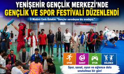 Yenişehir Gençlik Merkezi’nde Gençler Festivalde Buluştu