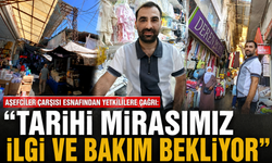 Aşefçiler Çarşısı Esnafından Yetkililere Çağrı: "Tarihi Mirasımız İlgi ve Bakım Bekliyor"