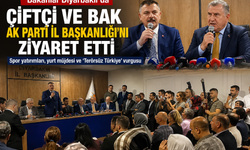 Bakanlar Çiftçi ve Bak’tan AK Parti Diyarbakır İl Başkanlığına Ziyaret