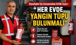 Diyarbakır’da Uzmanından Kritik Uyarı: “Her Evde Yangın Tüpü Bulunmalı”