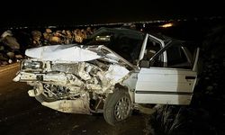 İki otomobilin çarpıştığı kazada 3 kişi yaralandı