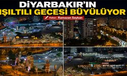 Diyarbakır’ın Işıltılı Gecesi Büyülüyor