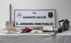 Kaçak kazı yapan 5 kişi suçüstü yakalandı