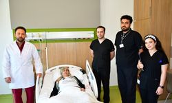 Karnından yaklaşık 20 kilogramlık tümör çıkarıldı