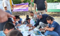 Diyarbakır’da Çocukların Renklerinde Barış ve Amedspor Sevgisi