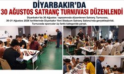 Diyarbakır’da 30 Ağustos Satranç Turnuvası düzenlendi