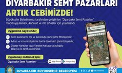 Diyarbakır'da Semt Pazarlarına Ulaşım Artık Mobil Uygulamayla Daha Kolay