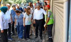 Gürsel Caddesi’nde asfalt çalışması başladı: Bucak sahada inceleme yaptı
