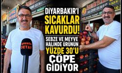 Diyarbakır'da Haldeki Sebze ve Meyvenin Yüzde 30'u Çöpe Gidiyor