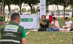 Yeşilay Diyarbakır Şubesi kitap okuma etkinliği düzenledi