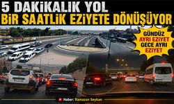5 Dakikalık Yol Bir Saatlik Eziyete Dönüşüyor