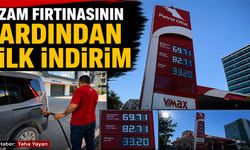 Zam fırtınasının ardından ilk indirim