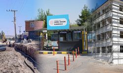 Silvan yolunda hat taşındı, okullar şebekeye bağladı