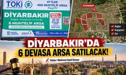 Diyarbakır'da 6 Devasa Arsa Satılacak!