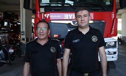 Aynı üniforma, aynı görev: Baba-oğul itfaiyecilerin 30 yıllık meslek hikâyesi