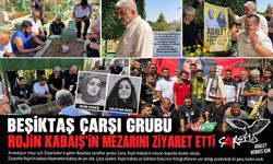 Beşiktaş Çarşı Grubu’ndan Rojin Kabaiş’in mezarına ziyaret