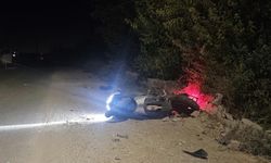 Devrilen motosikletteki 2 kardeş öldü