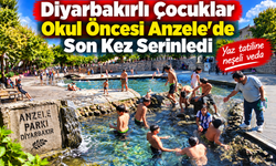 Diyarbakırlı Çocuklar Okul Öncesi Anzele’de Son Kez Serinledi