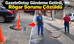 Gürsel Caddesi’ndeki Tehlike Sona Erdi: Rögar Kapağı Onarıldı
