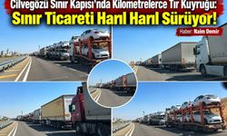 Cilvegözü Sınır Kapısı’nda Kilometrelerce Tır Kuyruğu: Sınır Ticareti Harıl Harıl Sürüyor!