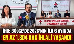 İHD: Bölge'de 2026'nın İlk 6 Ayında En Az 1.804 Hak İhlali Yaşandı
