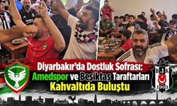 Diyarbakır’da Dostluk Sofrası: Amedspor ve Beşiktaş Taraftarları Kahvaltıda Buluştu