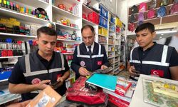 Okul alışverişi öncesi kırtasiyelerde denetim yapıldı