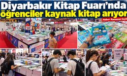 Diyarbakır Kitap Fuarı’nda öğrenciler kaynak kitap arıyor