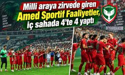 Amedspor’dan İç Sahada Muhteşem Seri: 4 Maçta 4 Galibiyet