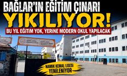Bağlar’ın Eğitim Çınarı Yıkılıyor: Namık Kemal Lisesi Yeniden Yapılacak