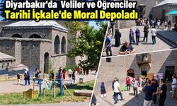 Diyarbakır’da  Veliler ve Öğrenciler Tarihi İçkale'de Moral Depoladı