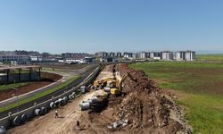 Şehir Hastanesi bölgesinin altyapısını tamamlandı