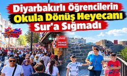 Diyarbakırlı Öğrencilerin Okula Dönüş Heyecanı Sur'a Sığmadı