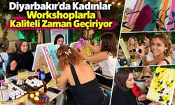 Diyarbakır’da Kadınlar Workshoplarla Kaliteli Zaman Geçiriyor