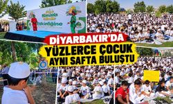 Diyarbakır’da Yüzlerce Çocuk Aynı Safta Buluştu