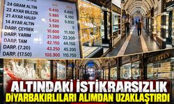 Altındaki İstikrarsızlık Diyarbakırlıları Alımdan Uzaklaştırdı